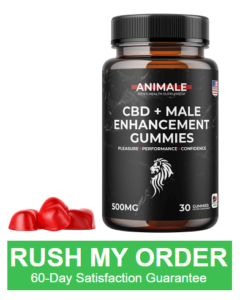 Animale CBD Gummies Bottle